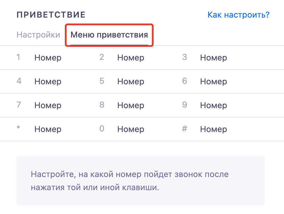 <p>
Меню приветствия </p> <p>
Меню приветствия </p>