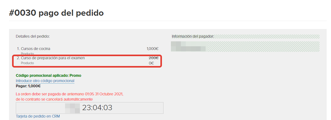 <p>
El descuento de promoción de «Producto gratuito» se aplica a la oferta más barata </p> <p>
El descuento de promoción de «Producto gratuito» se aplica a la oferta más barata </p>
