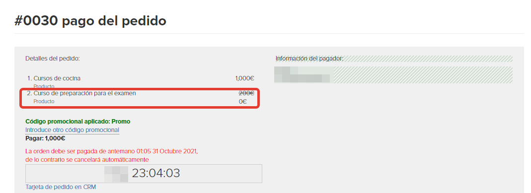 <p>
		El descuento de promoción de «Producto gratuito» se aplica a la oferta más barata	</p>