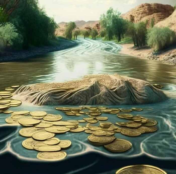 <p>Купание в Денежной реке. Стиль Лисси Муссы</p> <p>Купание в Денежной реке. Стиль Лисси Муссы</p>