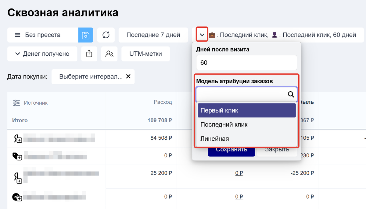 Модель атрибуции в сквозной аналитике Модель атрибуции в сквозной аналитике