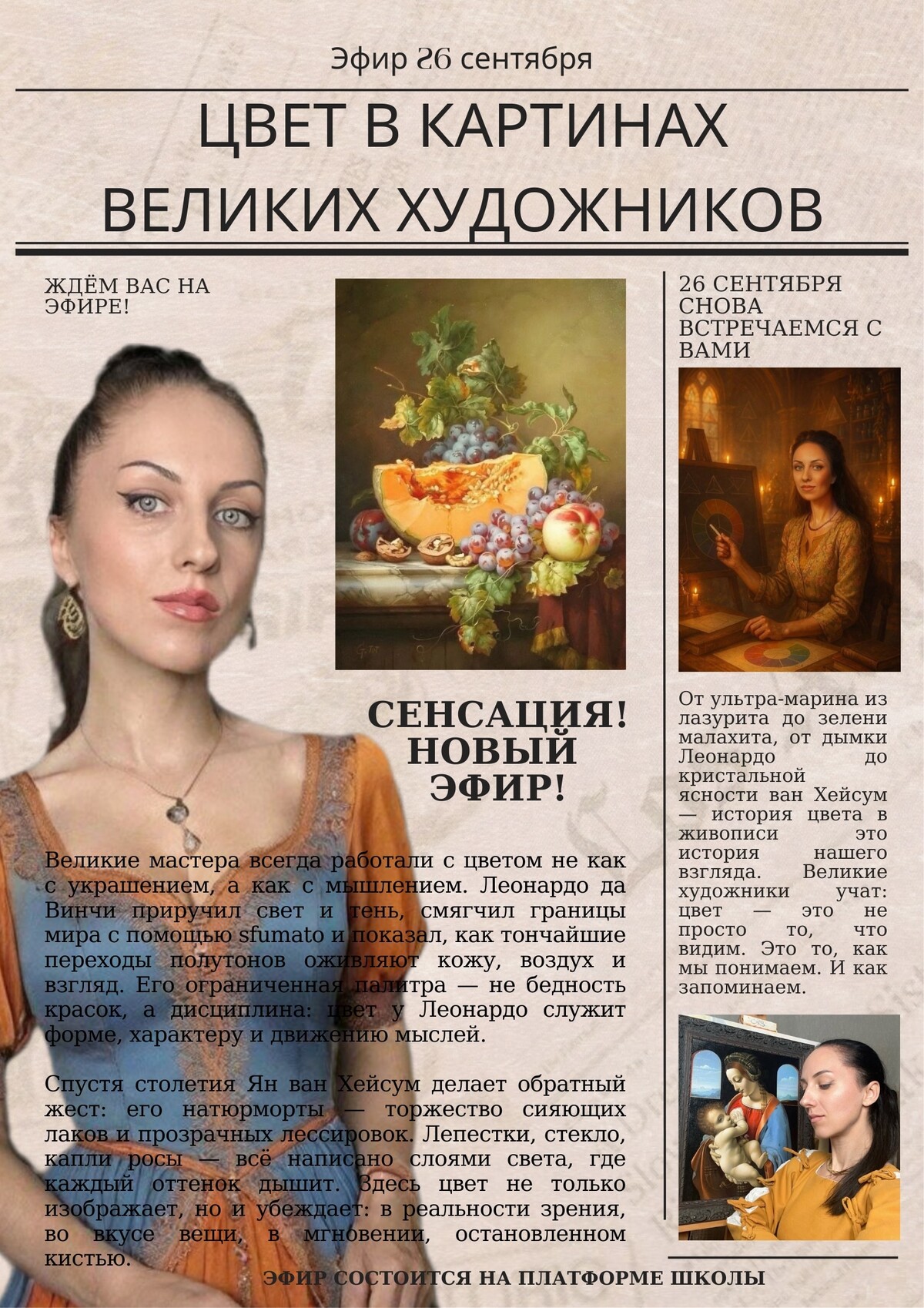 <p>гениальные открытия в живописи</p>		 				<p>гениальные открытия в живописи</p>