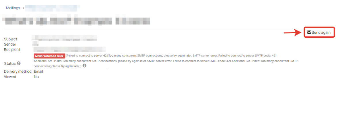 <p>
</p><h4>Send again button</h4>
<p>
</p><h4>Send again button</h4>