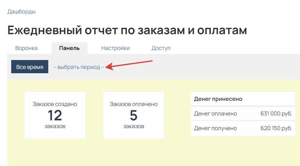 Выбрать период Выбрать период