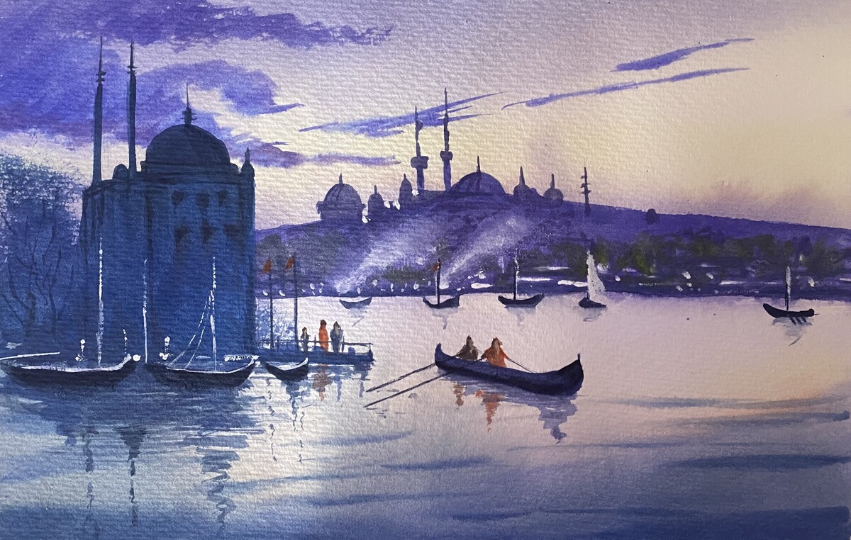 Painting from the course Painting from the course