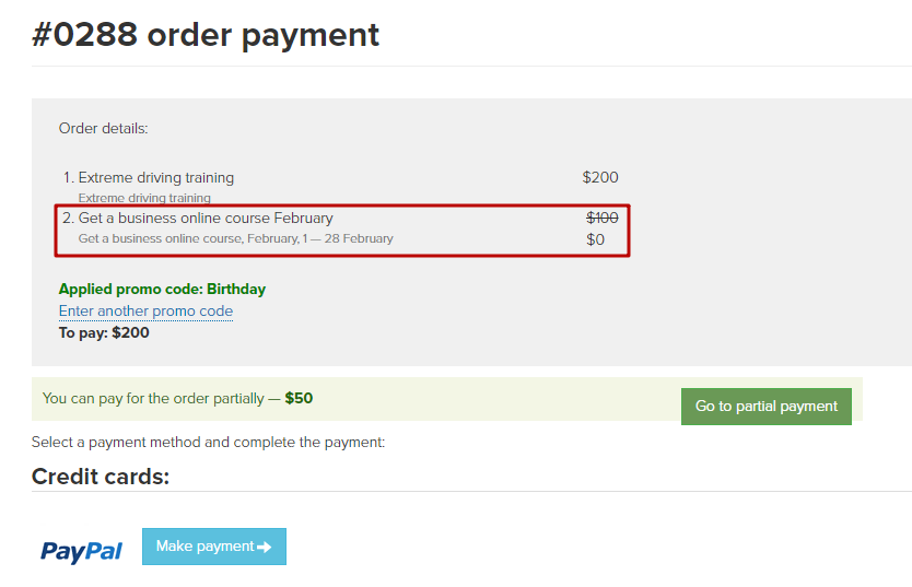<p>
The “Free product” promotion discount applies to the cheaper offer </p> <p>
The “Free product” promotion discount applies to the cheaper offer </p>