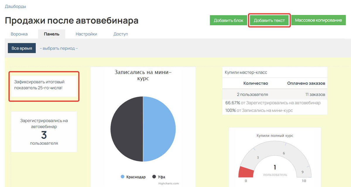 Текстовый блок Текстовый блок