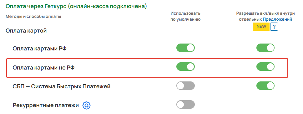 Метод используется по умолчанию и есть разрешение на ручную настройку в предложениях Метод используется по умолчанию и есть разрешение на ручную настройку в предложениях