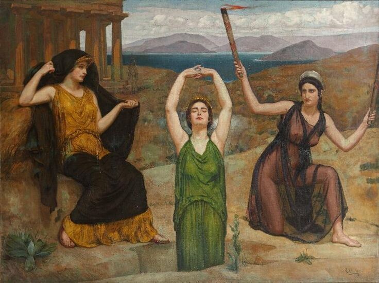 Эдуардо Чичарро-и-Агуэра, «Деметра, Кора и Геката» Эдуардо Чичарро-и-Агуэра, «Деметра, Кора и Геката»