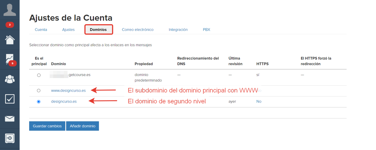<p>Un ejemplo de agregar un subdominio con WWW a la lista de dominios de la cuenta </p> <p>Un ejemplo de agregar un subdominio con WWW a la lista de dominios de la cuenta </p>