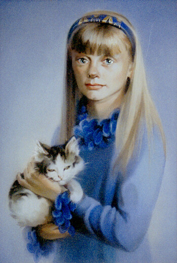 Портрет сестры, 1990 Портрет сестры, 1990