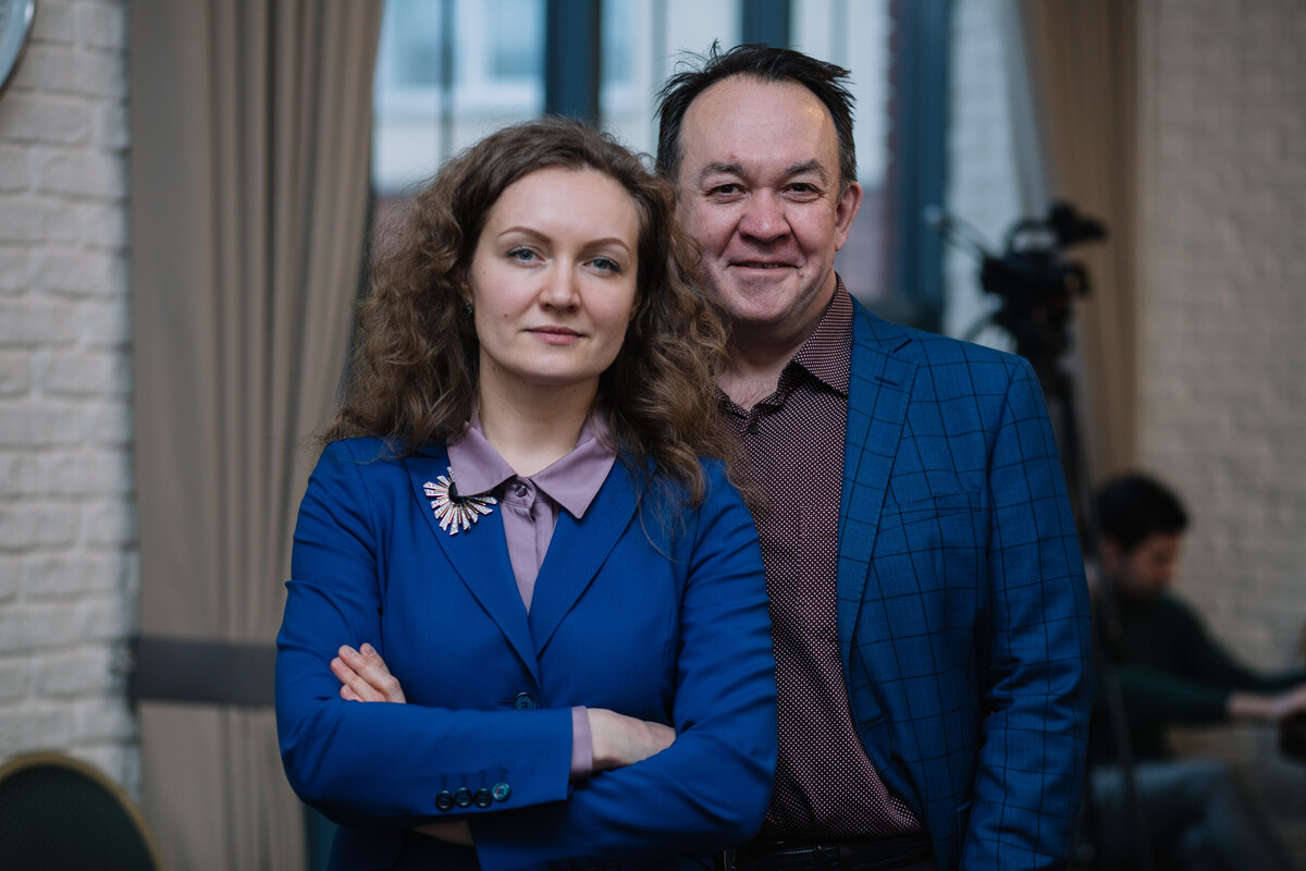 <p>Юрий Чекчурин и Ольга Парханович</p> <p>Юрий Чекчурин и Ольга Парханович</p>