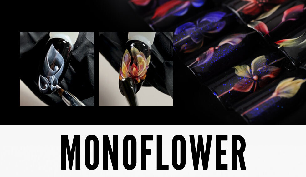 Кистевая роспись. MonoFlower – простая техника создания многомерного цветка с эффектом глубины, объема и мерцания. Кистевая роспись. MonoFlower – простая техника создания многомерного цветка с эффектом глубины, объема и мерцания.