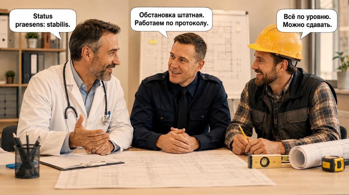 У каждого специалиста свой язык. Задача проекта — договориться о переводе до начала настройки