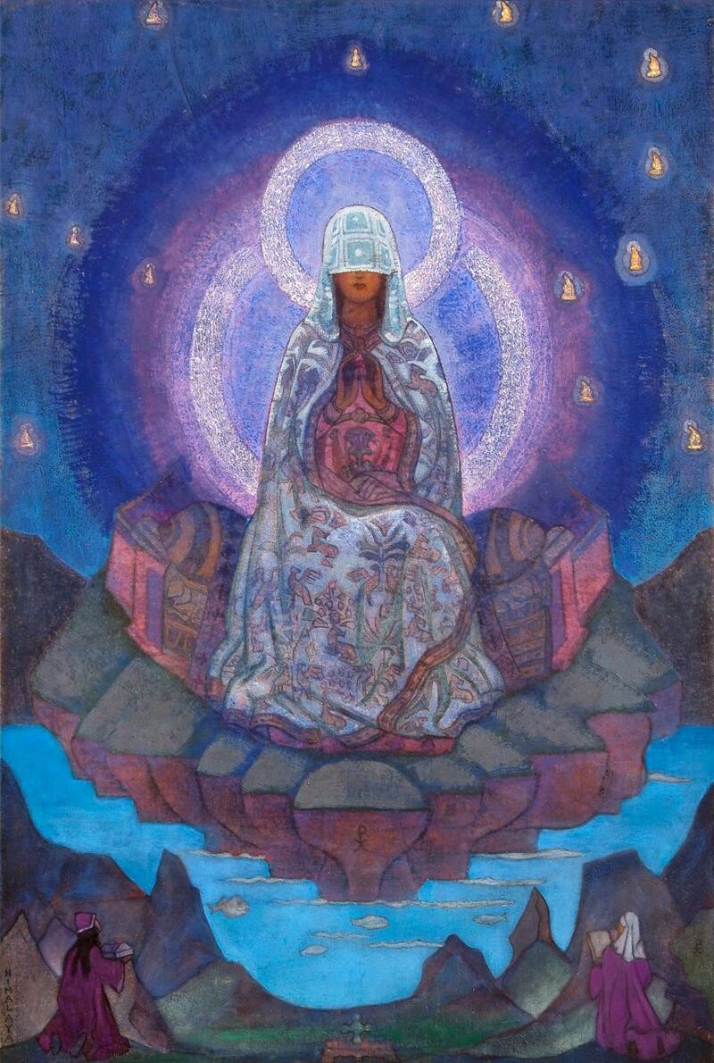 <p>Матерь Мира. Н. К. Рерих (1924)</p>