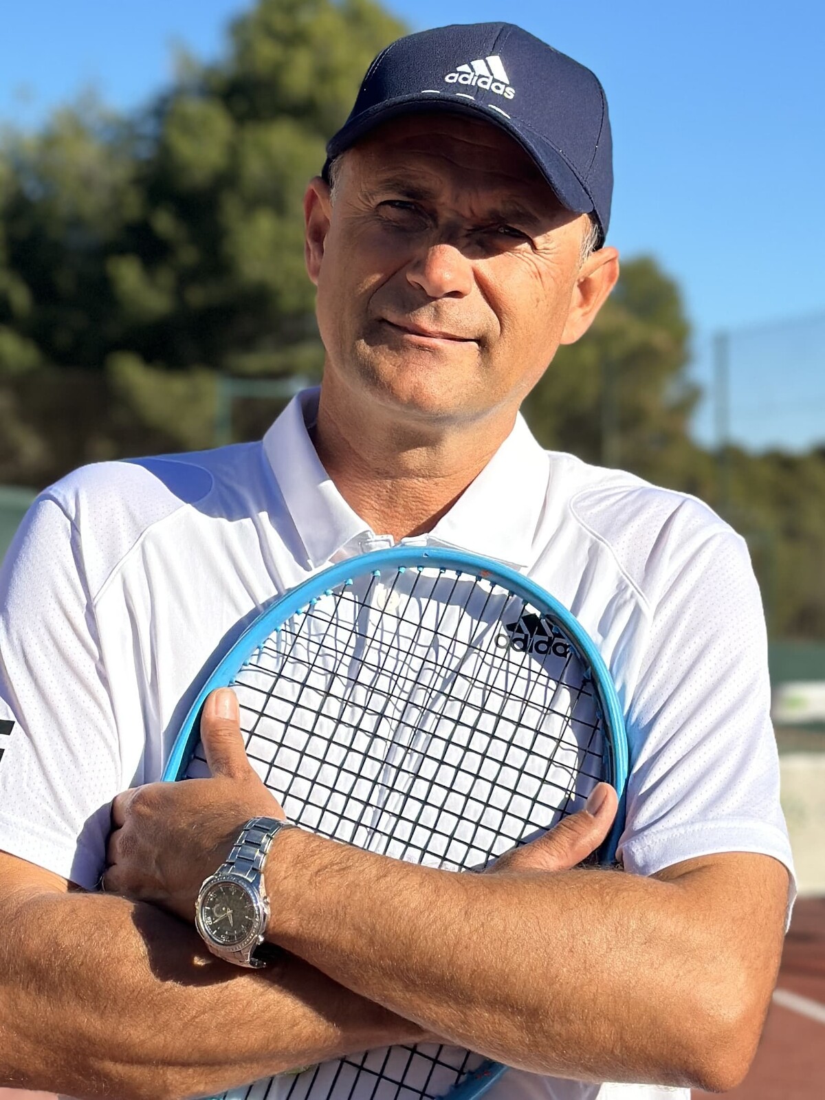 Основатель Академии Сергей Дронов в Valencia Tennis Academy в Испании