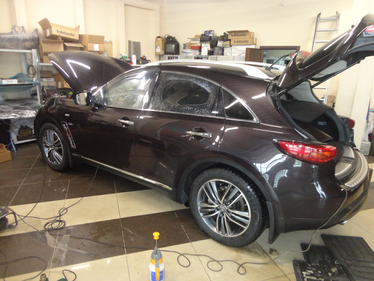 Защита от угона Infiniti QX70