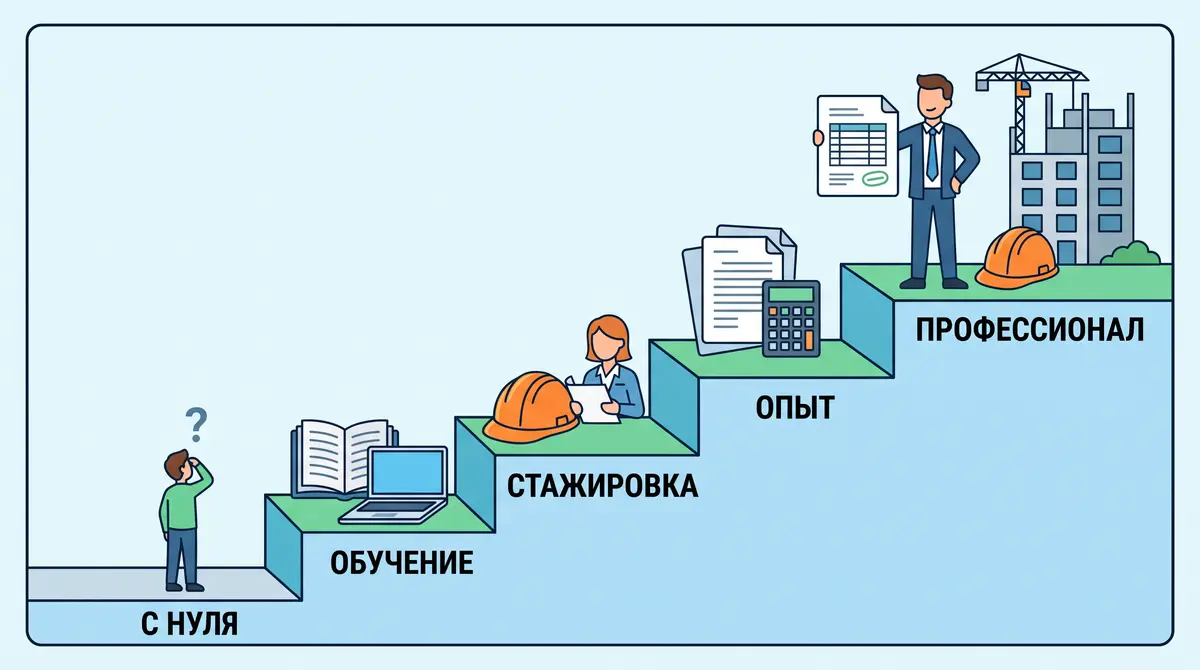 Как стать сметчиком с нуля — путь в профессию