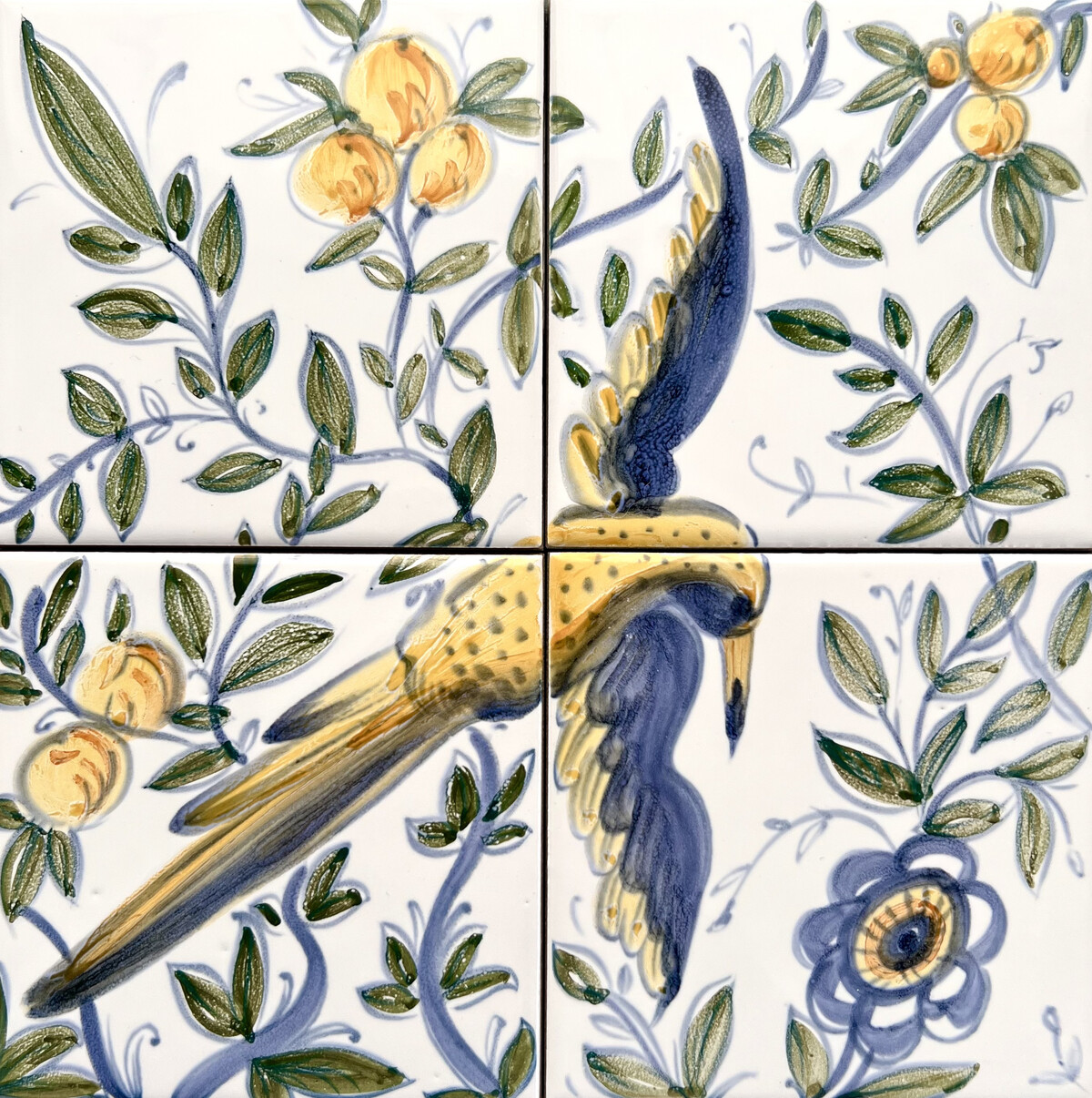 
		<p>Пример росписи после обжига которую мы создадим на вебинаре.</p>	