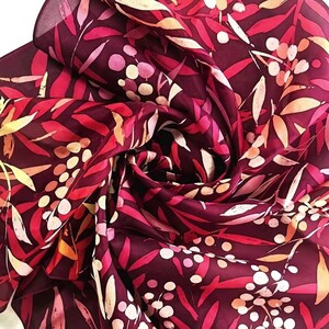 Работа ученицы курса: ажурный платок