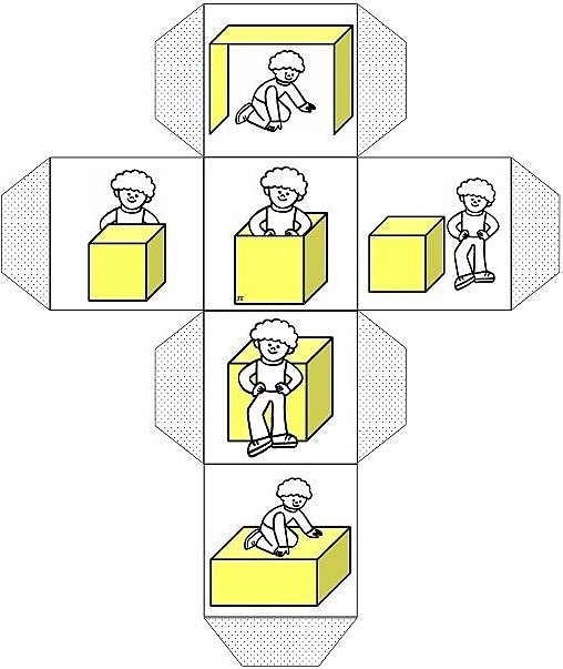 Куб с картинками для развития речи
