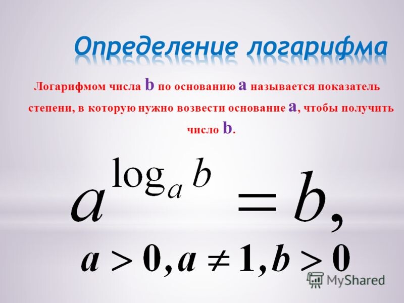 Применение логарифмической функции презентация