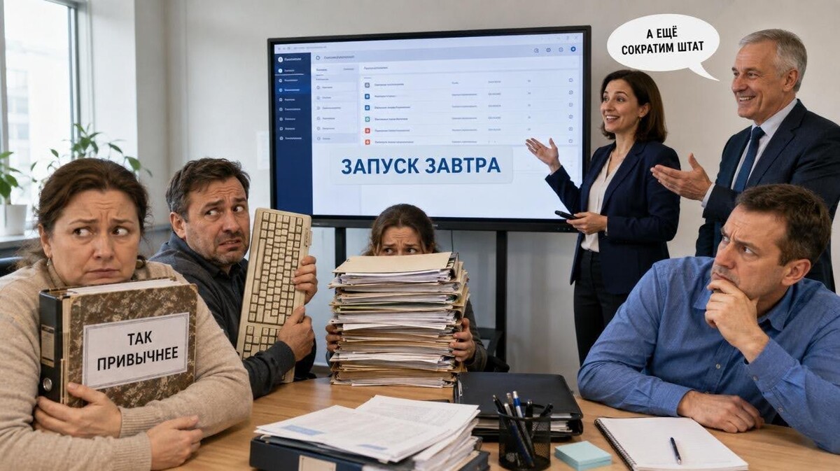 Если о новой системе рассказать за день до запуска, привычный порядок покажется безопаснее любых преимуществ