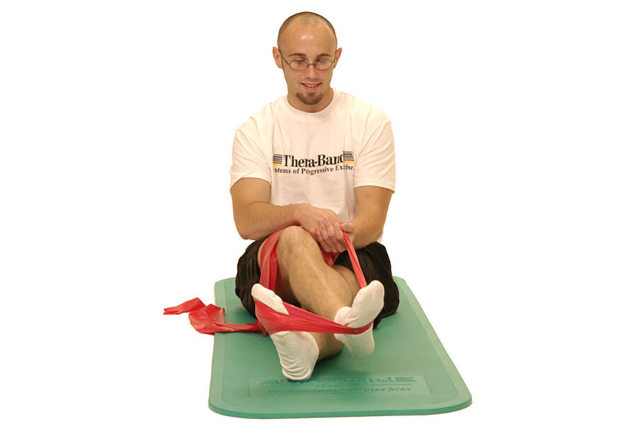 Упражнение 1 - Внутренняя ротация голеностопного сустава