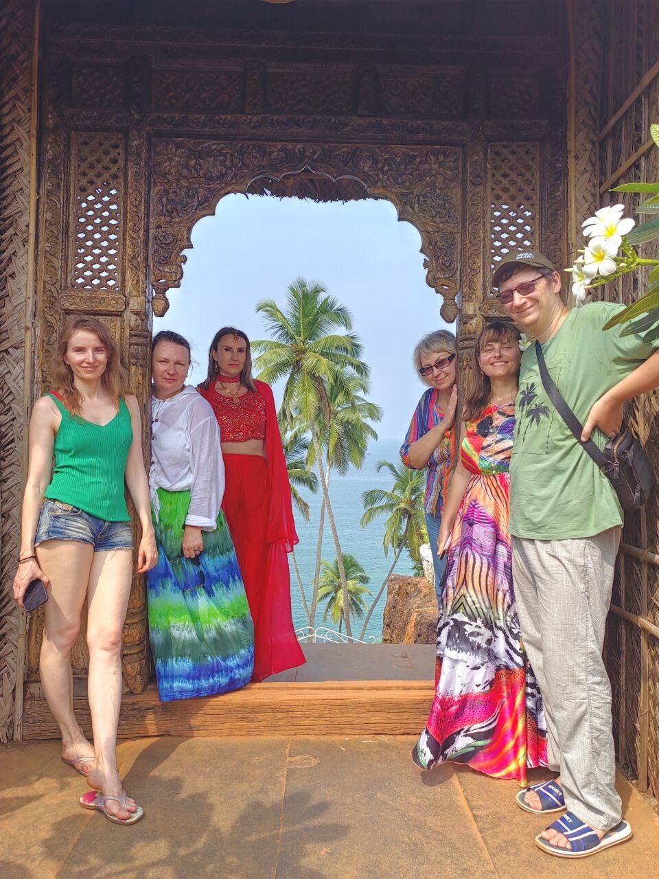 <p>Наши участники в Индии</p>