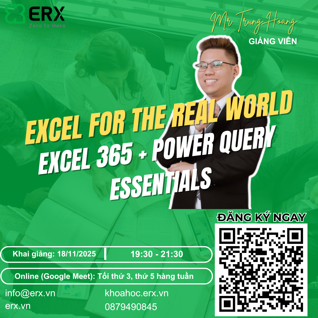 Excel For the Real World Excel 365 và Power Query
