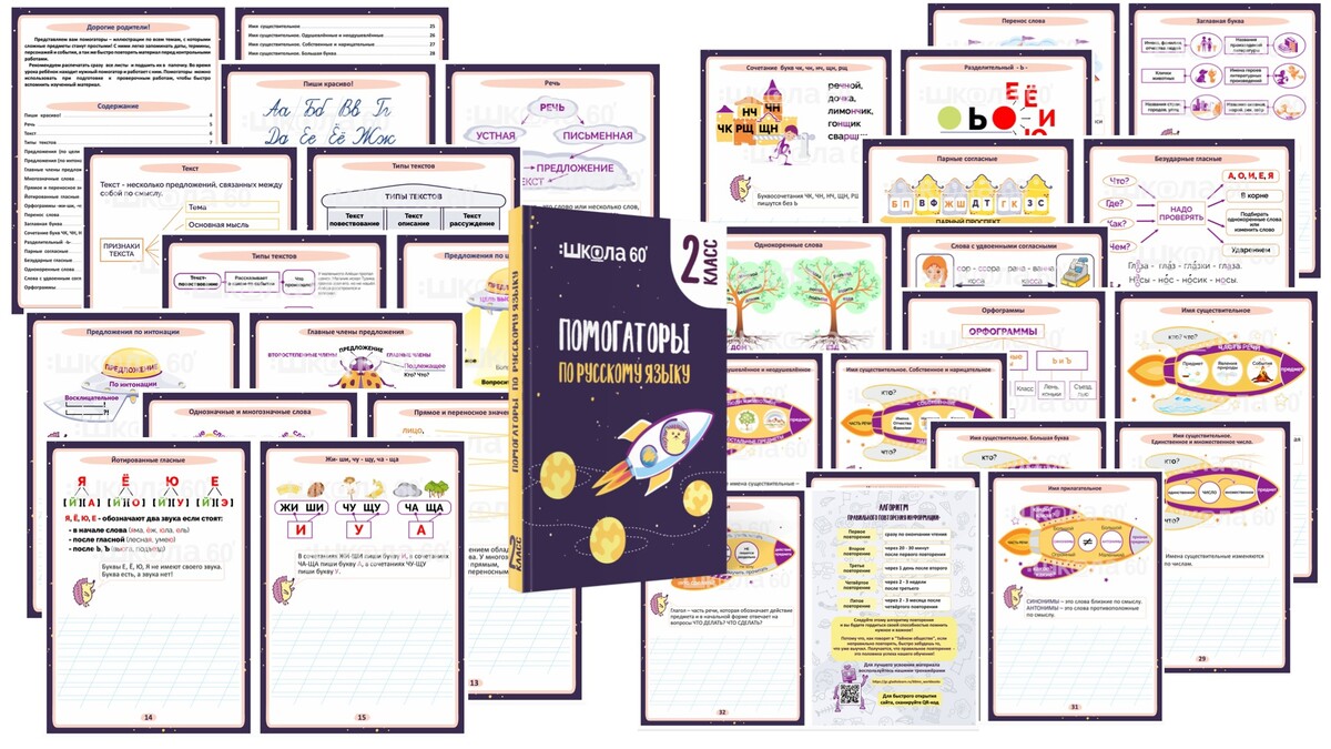 Набор помогаторов для начальной школы