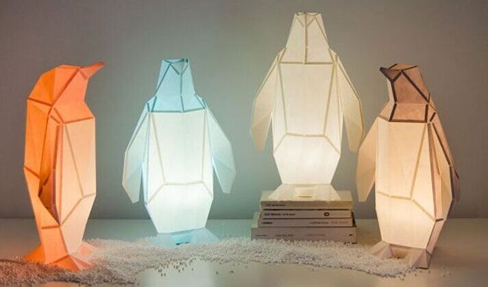 Светильники в технике паперкафт    