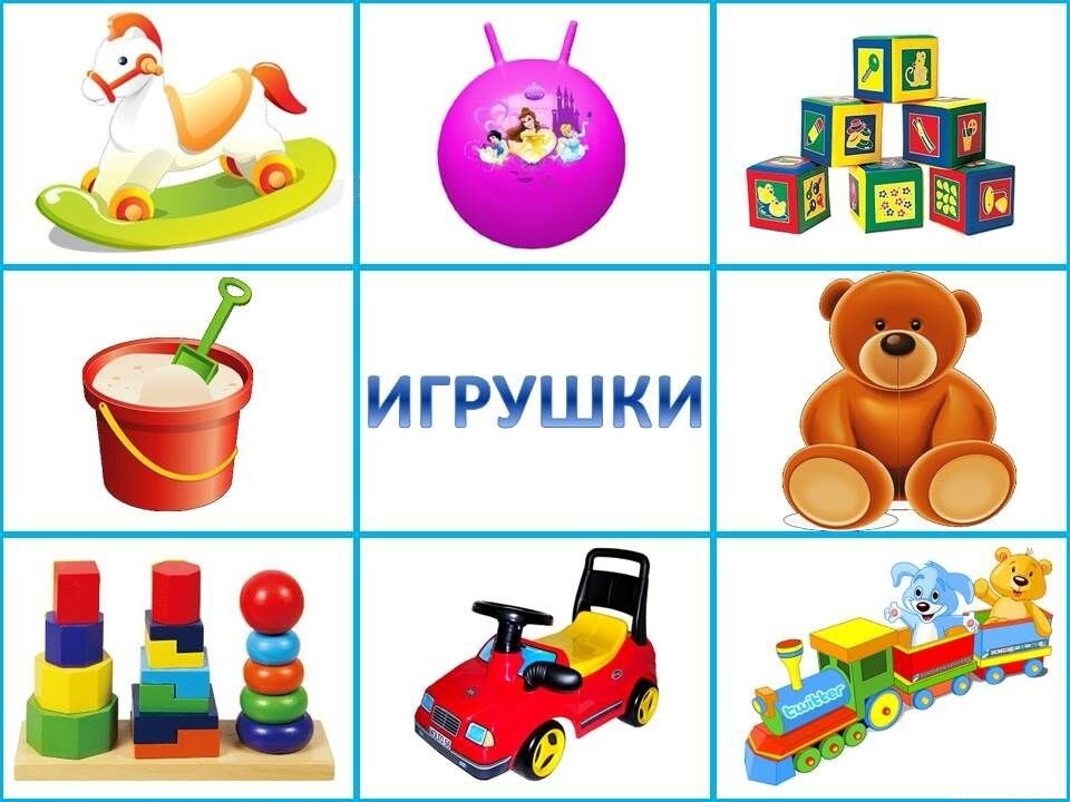 Игры с предметными картинками