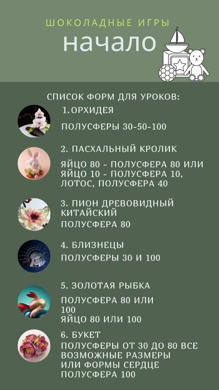 Шоколадные игры: Начало