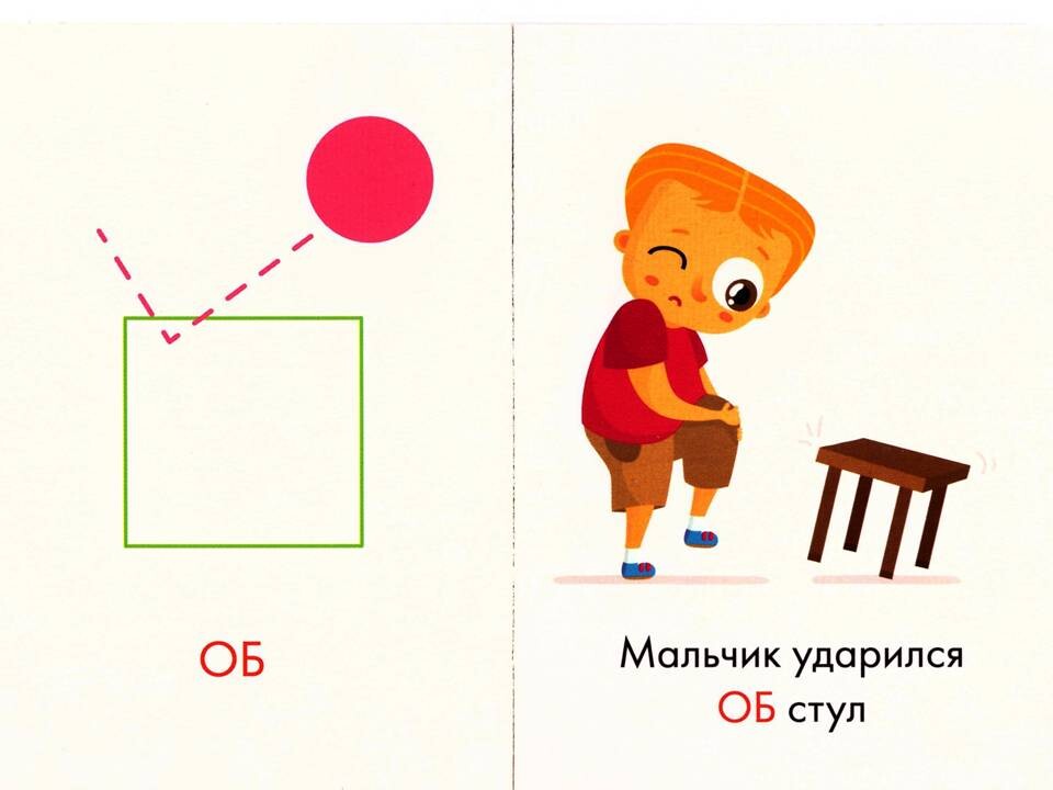Схема предлога из за