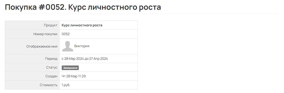 <p>		Блок продления не отображается для пользователя</p>