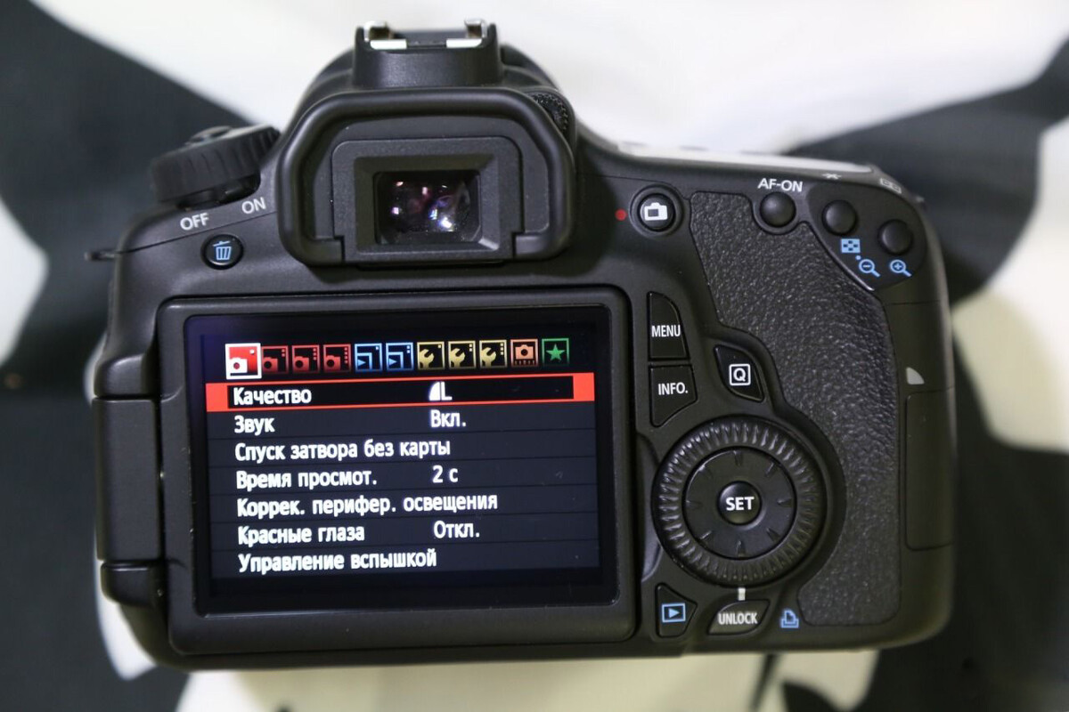
		<p>Включение RAW в Canon</p>	