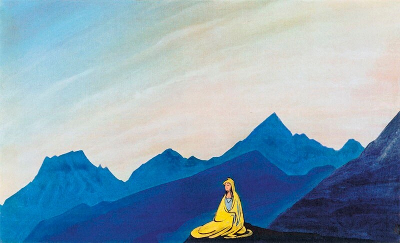 				<p>		На гималайских вершинах. Н.К. Рерих (1933)</p>		