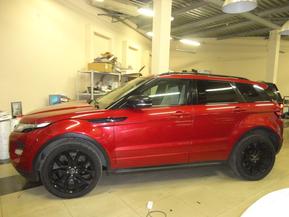 Защита от угона Range Rover Evoque